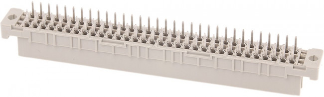 09032646825, Вилка, DIN 41612, тип С, "мама", PIN: 64, a+c, THT, прямой, позолота