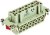 09340062701, Heavy Duty Power Connector Insert, 16A, Female, Han Hv E Series, 6 Contacts