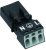 890-213, TERMINAL BLOCK, PLUGGABLE, 3POS, 16AWG