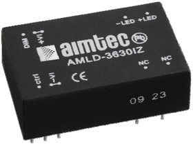 AMLD-3670IZ, DC/DC LED Driver, 22.4Вт, вход 5-36В, выход 2-32В/700мА AMLD-3670IZ, DC/DC LED Driver, 22.4Вт, вход 5-36В, выход 2-32В/700мА