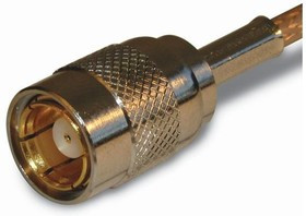 142284, RF Connectors / Coaxial Connectors SMB ST PANEL SNAP LOCK 179 75 OHM
