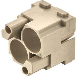 09140006404, Han-Modular Female Pneumatic Contact for use with Heavy Duty Power Connector 09140006404, Han-Modular Female Pneumatic Contact for use with Heavy Duty Power Connector