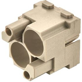 09140006404, Han-Modular Female Pneumatic Contact for use with Heavy Duty Power Connector 09140006404, Han-Modular Female Pneumatic Contact for use with Heavy Duty Power Connector