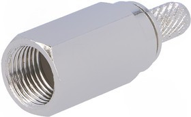 FME-010, Вилка, FME, "папа", прямой, RG58, обжим, на провод