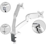 ONKRON кронштейн для монитора 13"-32" настольный, белый G160 G160W (442105) ONKRON кронштейн для монитора 13"-32" настольный, белый G160 G160W (442105)