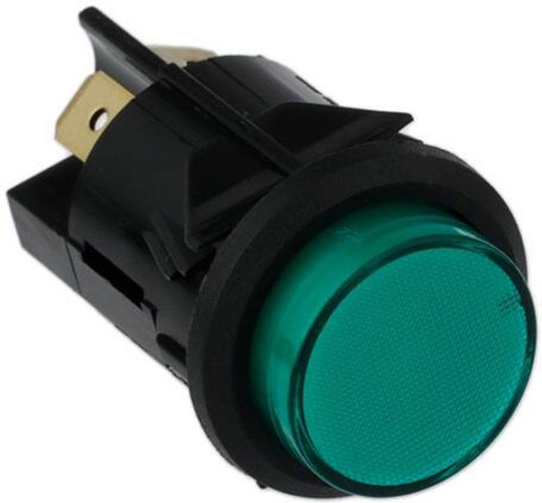 C7053AFNAB, Кнопочный переключатель, 7000, 25 мм, DPST, Вкл.-Выкл., Круглый, Зеленый C7053AFNAB, Кнопочный переключатель, 7000, 25 мм, DPST, Вкл.-Выкл., Круглый, Зеленый