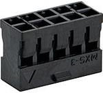 0511101260, Conn Housing RCP 12 POS 2mm Crimp ST Cable Mount Black Milli-Grid Bag 0511101260, Conn Housing RCP 12 POS 2mm Crimp ST Cable Mount Black Milli-Grid Bag