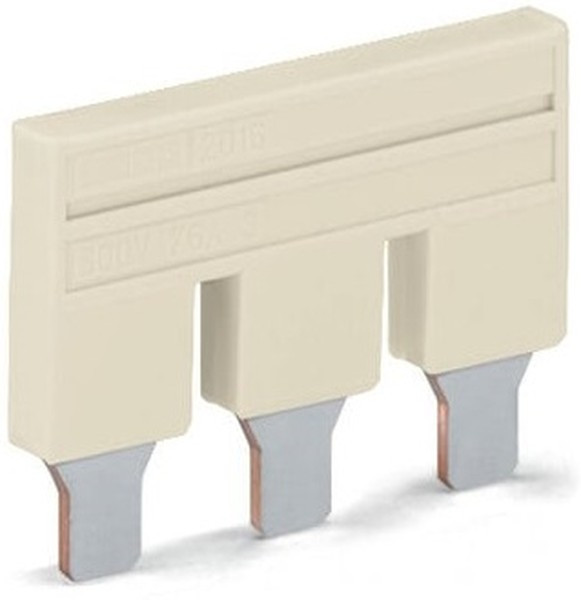 2010-403, 3-конт. перемычка изолированная, св.-серая