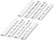 0808668, Terminal Block Marking Strip, Unprinted, 5mm