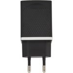 Блок питания (сетевой адаптер) HOCO C42A с 1 USB портом с функцией QuickCharge 3.0 черный