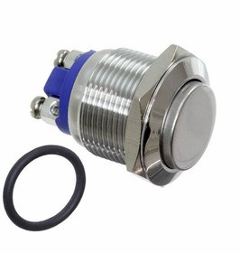 PV1H640NN, Pushbutton Switches 0-2A 48VDC Off (On) 19mm High 1 Pole