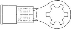 19076-0013, Terminals STAR RING AVIKRIMP ( VIKRIMP (SRB-529-06 19076-0013, Terminals STAR RING AVIKRIMP ( VIKRIMP (SRB-529-06