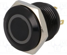 V16-10R-24R-A, Переключатель: антивандальный, Пол: 2, SPST-NO, 2A/36ВDC, IP65