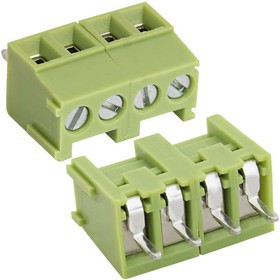 XY302V-04P 3.5mm лифт, Винтовой клеммный блок XY302V-04P на 4 клеммы M2, шаг 3.5 мм, лифт, 9 А, 24-16 AWG XY302V-04P 3.5mm лифт, Винтовой клеммный блок XY302V-04P на 4 клеммы M2, шаг 3.5 мм, лифт, 9 А, 24-16 AWG