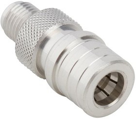 242261, RF Adapters - Between Series QMA Plug to SMA Jack Adapter