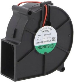 PF75302B2-A99-B, Вентилятор: DC; blower; 24ВDC; 75x75x30мм; 23,44куб.м/ч; 38,6дБА