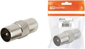 SQ1809-0014, Переходник TV штекер - TV штекер