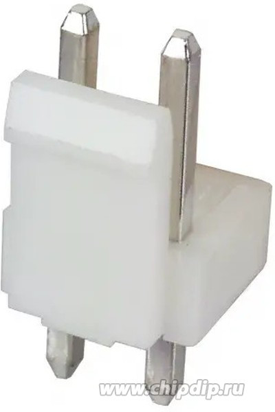 B2P-VH (PWL2-02), Вилка прямая на плату (к VHR) 3.96мм