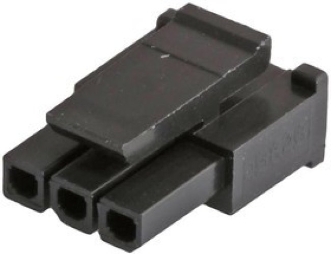 43645-0310, Корпус разъема, Micro-Fit 3.0 43645, Гнездо, 3 вывод(-ов), 3 мм