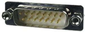 DPS-15MA, вилка D-SUB на плату 15pin (101-15PCKYS ONE NUT)
