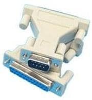 30-9520, D-Sub Adapters &amp; Gender Changers D-SUB GENDER ADAPTER DB9(M) DB25(F)