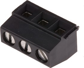 1985852, MKDSN 1.5/ 3 HT BK Series PCB Terminal Block, 5mm Pitch, Through Hole Mount, Solder Termination 1985852, MKDSN 1.5/ 3 HT BK Series PCB Terminal Block, 5mm Pitch, Through Hole Mount, Solder Termination