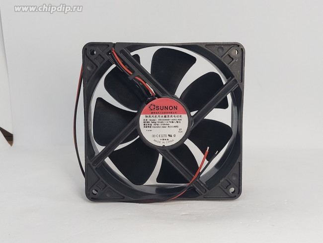 Вентилятор Sunon EEC0384B1-000U-A99 120x38 48v 9.7W 2pin Вентилятор Sunon EEC0384B1-000U-A99 120x38 48v 9.7W 2pin