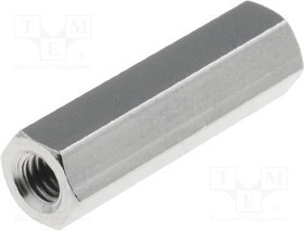 TFF-M3X18/DR113, Дистанцирующая стойка с резьбой, 18мм, Внутр.резьба: M3, латунь