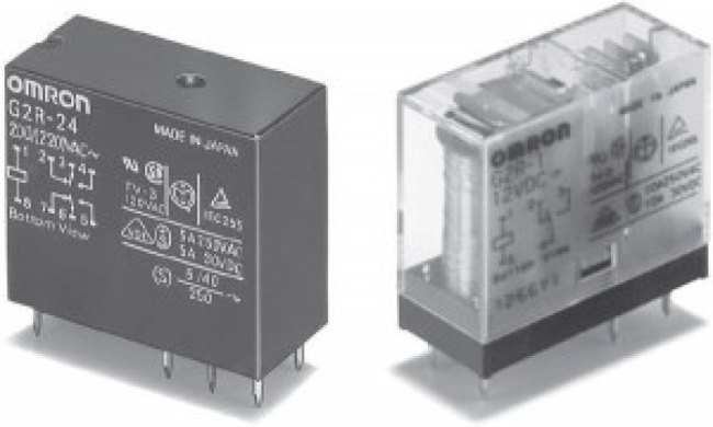 G2R-1A-E-DC24, Реле электромагнитное, SPST-NO, Uобмотки 24ВDC, 16A/250ВAC, монтаж PCB G2R-1A-E-DC24, Реле электромагнитное, SPST-NO, Uобмотки 24ВDC, 16A/250ВAC, монтаж PCB