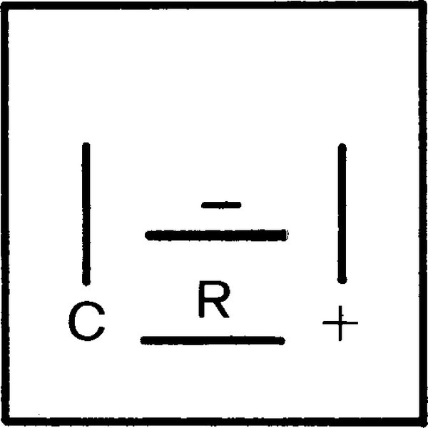 4DB 007 218-001, Реле указателей поворота, 12 V, 4 pin / страна пр-я ES /