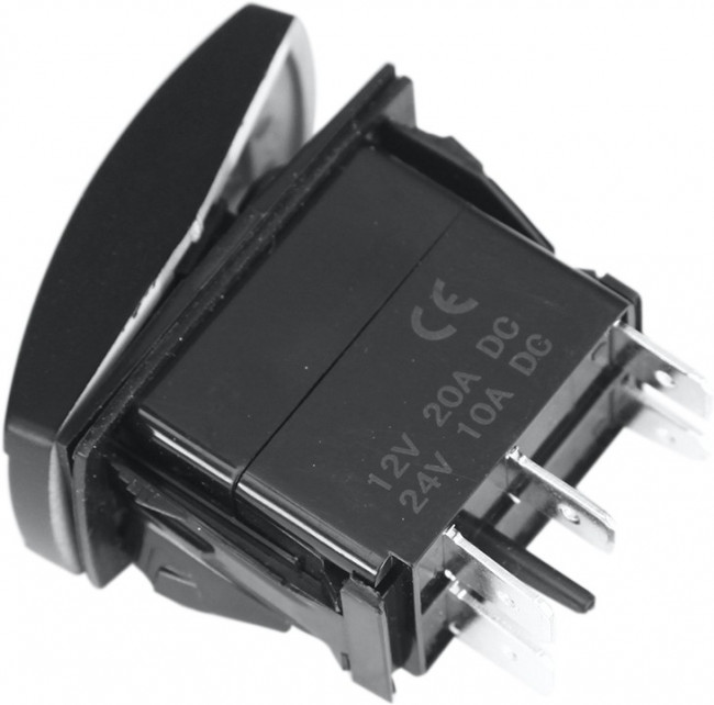 РИФ Переключатель ВКЛ/ВЫКЛ, синий, ИНВЕРТОР RIF22-1-4102600