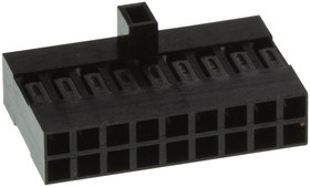 65846-008LF, WIRE-BOARD CONNECTOR RECEPTACLE 18 POSITION, 2.54MM