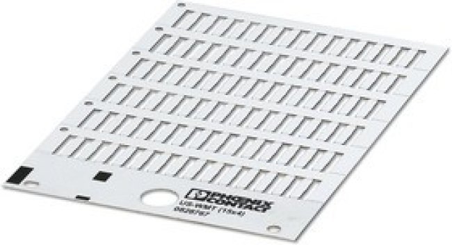 0828767, US-WMT (15X4) Cable Marker for use with Modular Terminal Block 0828767, US-WMT (15X4) Cable Marker for use with Modular Terminal Block