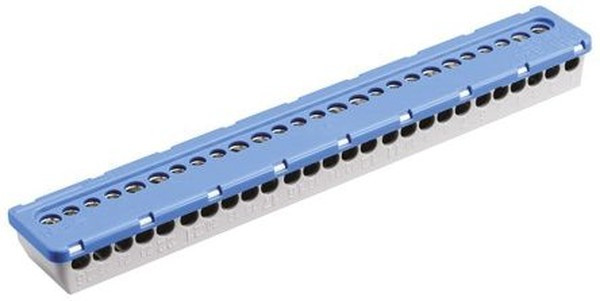 1SPE007715F0735, MISTRAL65 Series Non-Fused Terminal Block, 26-Way, 100A, 6 mm², 16 mm² Wire, Screw Termination