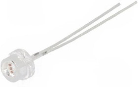 OS5RKE56F1A, LED; 4.8mm; red; 150°; Front: convex; 1.8?2.6V; Pitch: 2.54mm