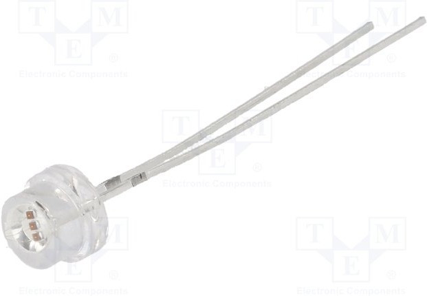 OS5RKE56F1A, LED; 4.8mm; red; 150°; Front: convex; 1.8?2.6V; Pitch: 2.54mm OS5RKE56F1A, LED; 4.8mm; red; 150°; Front: convex; 1.8?2.6V; Pitch: 2.54mm