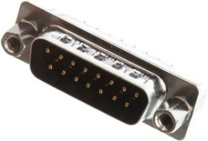 L717SDAH15POL2RM8C309, D SUB CONN, PLUG, DA, 15POS, SOLDER L717SDAH15POL2RM8C309, D SUB CONN, PLUG, DA, 15POS, SOLDER
