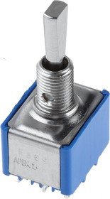 5659A9, Toggle Switch, Panel Mount, On-Off-On, 3PDT, Solder Terminal