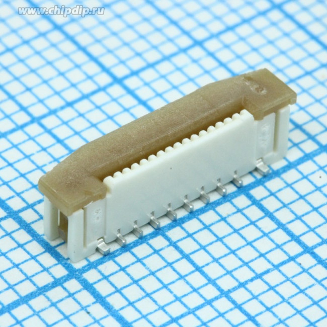 52559-1652, FFC &amp; FPC Connectors 0.5 FPC ZIF SMT ST 1 ST 16Ckt EmbsTp Pkg