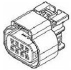 15326836, Automotive Connectors 8P FEM BLK CONN ASSY GT 150 SERIES 15AMP