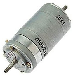 Двигатель постоянного тока 27Вт с двумя валами, 4500 об/мин; №двиг82 двиг 26В\5,65Вт\\5500\ \ДПМ-30-Н2-04 2 вала