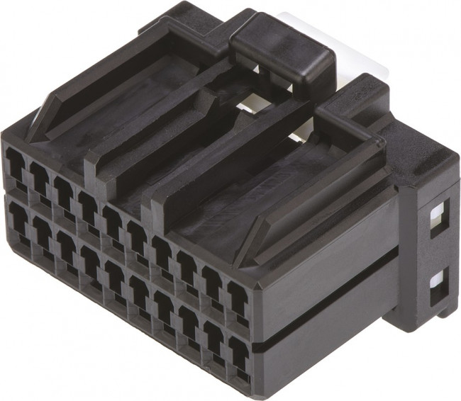 175967-2, 2.5mm 2x10P 10 2 5.2mm NO P=2.5mm Rectangular Connectors Housings ROHS