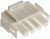 350779-4, Корпус разъема Universal MATE-N-LOK, вилка 4PIN, In-Line (Nylon, UL 94V-0) без контактов