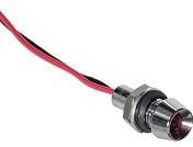 L60D-R28-W, LED Panel Mount Indicators PANEL MNT INDICATOR RED 28V