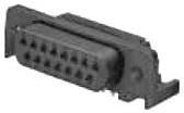 5745397-2, D-Sub Standard Connectors DSUB B25S RA318