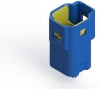 560-002-420-301, Pin &amp; Socket Connectors BOARD MTG 2P PLUG BLUE