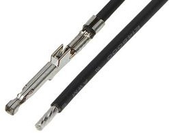 217471-1104, Rectangular Cable Assemblies ULTRA-FIT F-S 300MM 20 AWG LEADS BK Sn