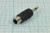 Переходник штекер Audio Jack моно 3.5мм на гнездо RCA; №966 штек 3,5моно-гн RCA\2C[Ni]\\ пласт\\[переход]
