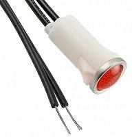 1030D1, Panel Mount Indicator Lamps RED DIFFUSED 1/2" MOUNTING HOLE