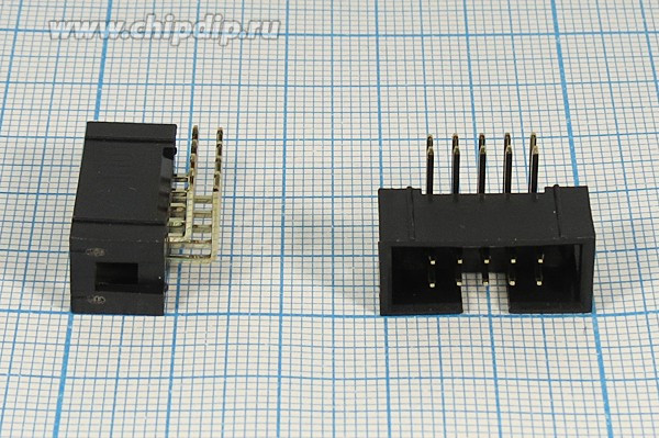 шт IDC\P2,54x2,54\10P\ плат\угл\BH-10R; №1239 штек IDC\P2,54x2,54\ 10P\плат\угл\BH-10R